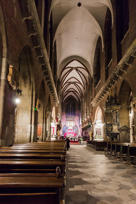 Wnętrze katedry św. Jana Chrzciciela